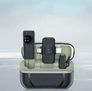 TECHFIT MICROPHONE M16 PRO | MICROPHONE USES FOR 10 HRS | ONE-CLICK NOISE CANCELLATION | 100 METER BARRIER FREE RECEPTION.