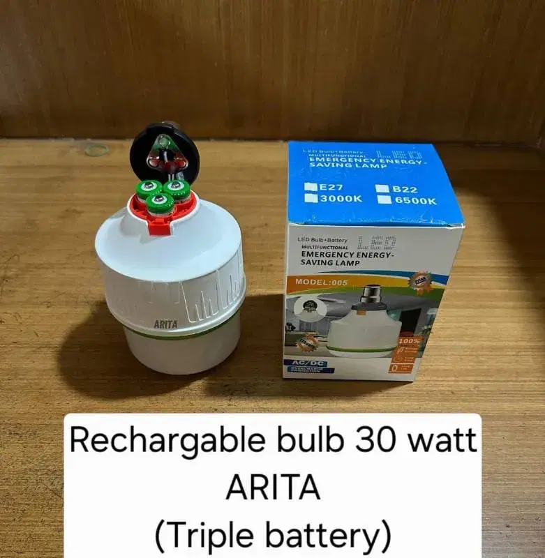 Rechargable BULB Multifunctional Emergency Energy Saving Lamp