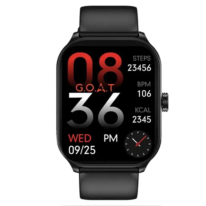 GOAT-GTM4 Arc Smartwatch|| 2.1-Inch Curved HD Display|| Health Monitoring.