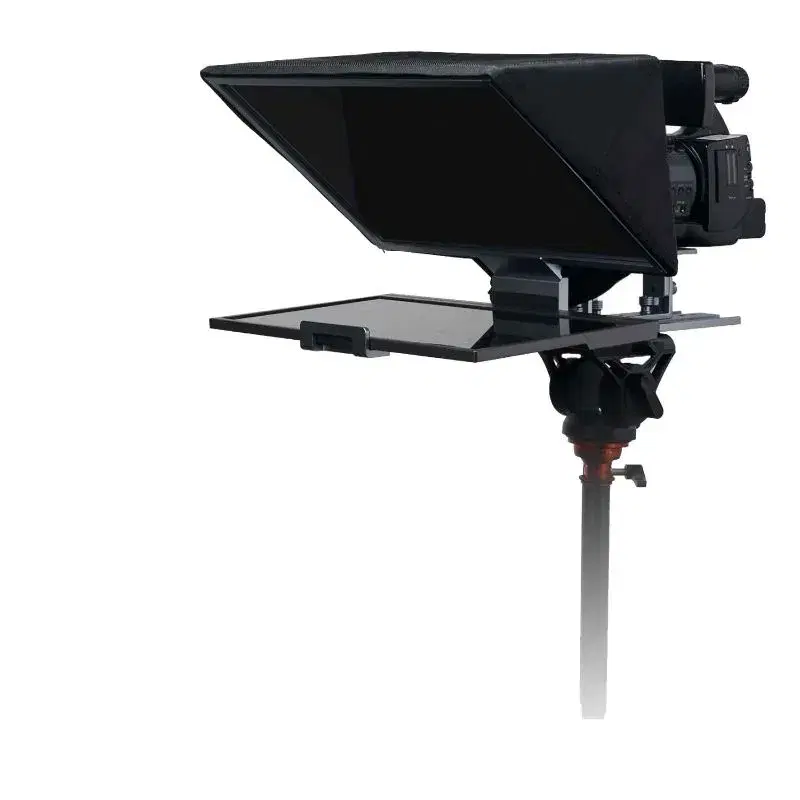 Digitek DTP-016 16” Digitek Teleprompter for Smartphone & DSLR Supports w/Remote Control, APP Compatible with iOS & Android System for Video Creator.