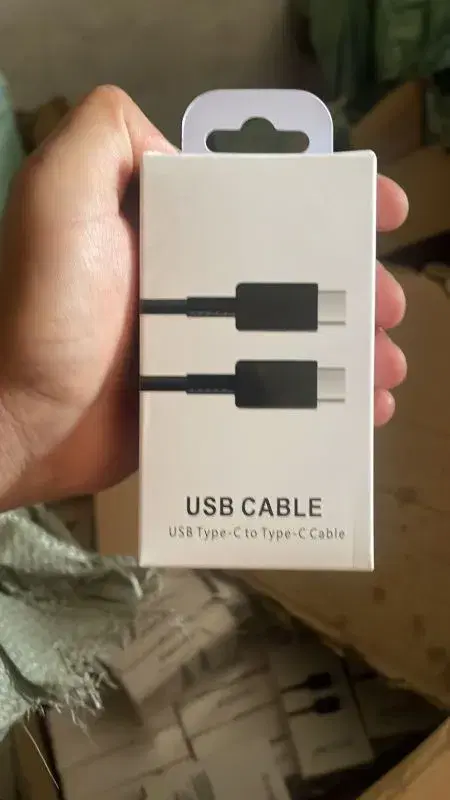 USB Cable || USB Type-C to Type-C Cable.