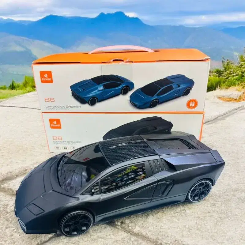 Kisonli B6 Car Design Portable Speaker|| Wireless Speaker.