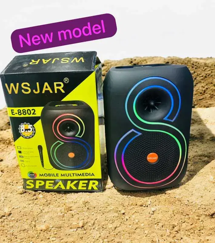 WSJAR E-8802 8.5 Inch Mobile Multi Media Speaker.