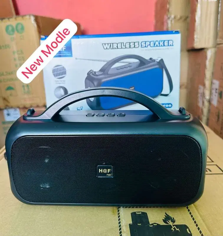 F86 Solar and Portable Wireless Speaker.