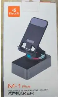 KISONLI M1 PLUS Bluetooth speaker AND PHONE HOLDER 360 degree PHONE Stand.
