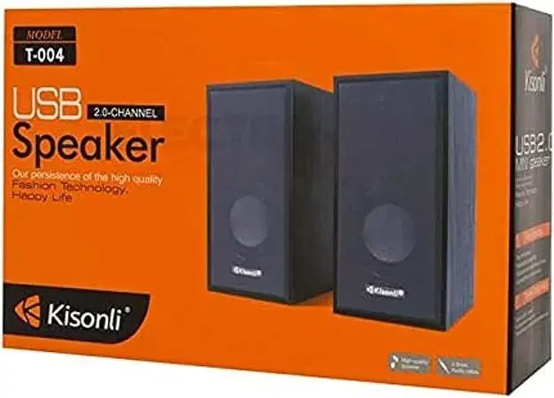 Kisonli T-004 Mini Speaker - USB Power Supply.