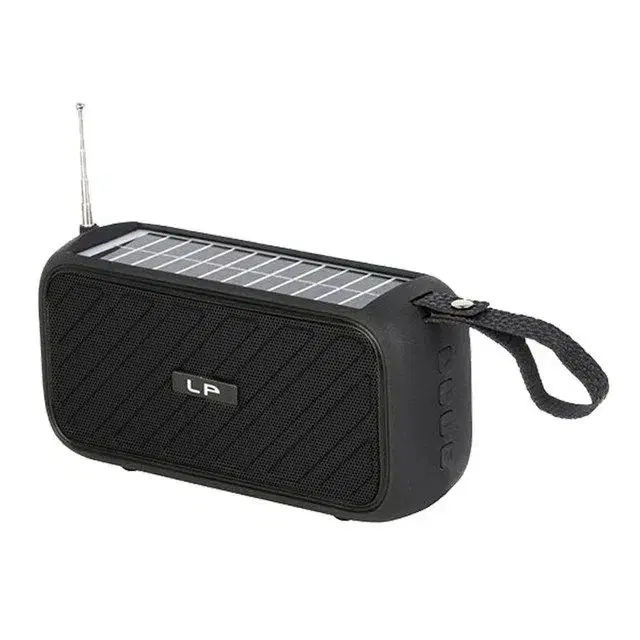 LP V55 2″ 5 Watt Solar Charging FM Radio Bluetooth Speaker.
