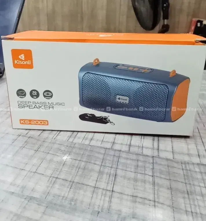 Kisonli KS-2003 Deep Bass Music Speaker.