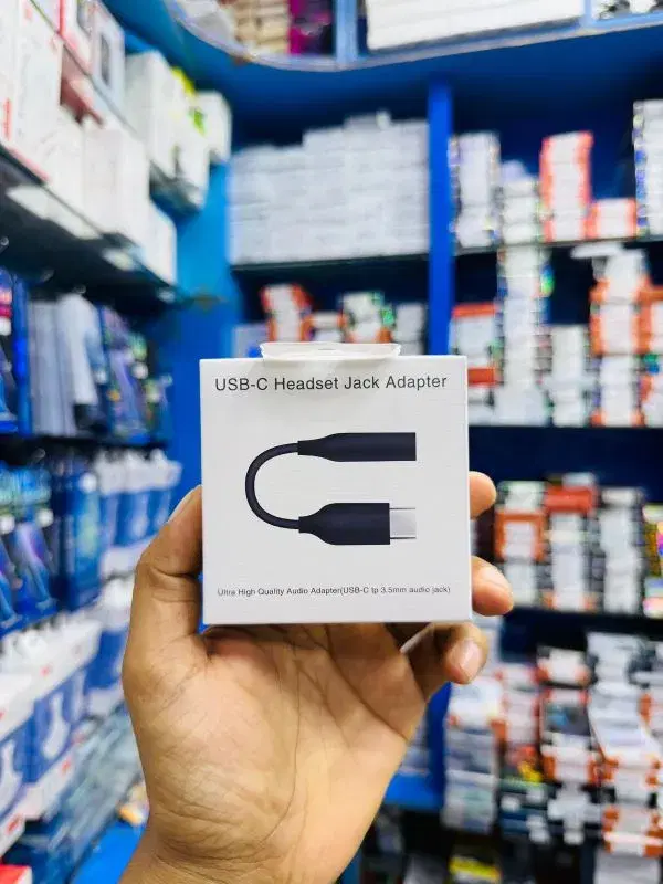 USB-C Headset Jack Adapter 3.5mm.