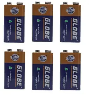 Globe 9V Battery with Long Lasting Power .