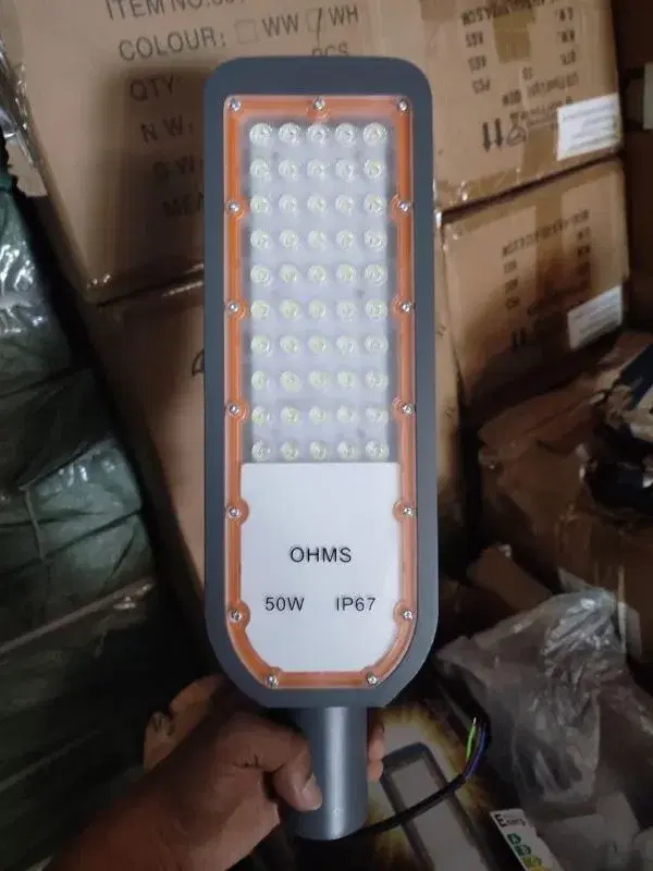Outdoor Aluminum Wall LED Street Lights High Brightness 50W for Road and Courtyard Lighting