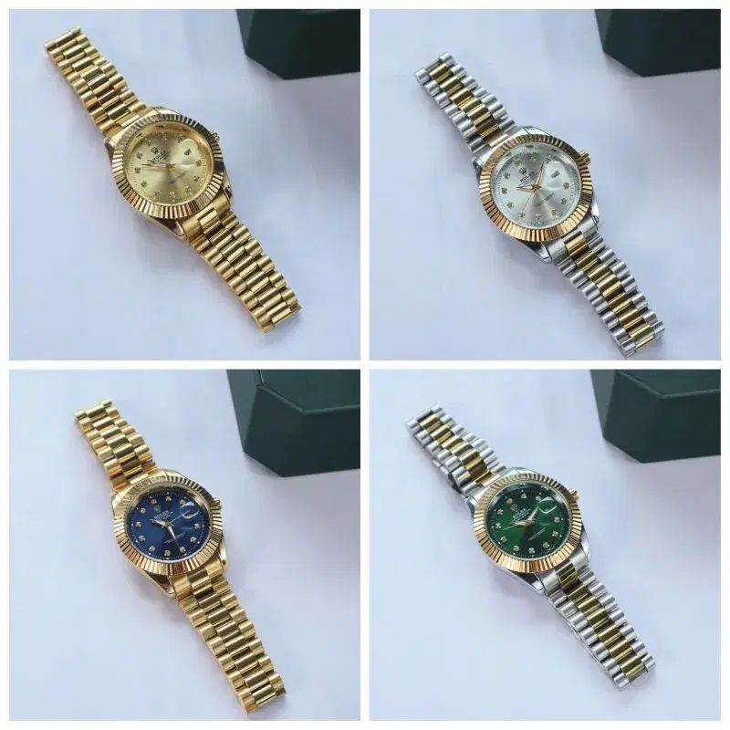 Rolex Mens Quartz Dial Date Watch.