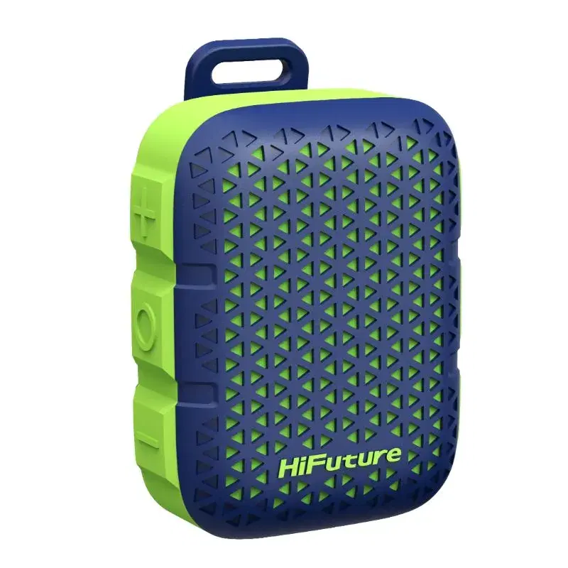 HiFuture Pocket S Bluetooth Speaker | 5W Output | Up to 8Hrs Playtime | Clip-on Portable | IPX7 Water Resistant