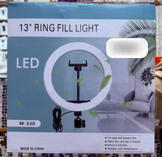 M-330 13 inch LED Ring Fill Light.