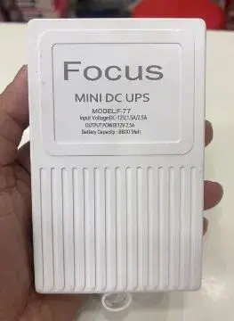 Focus F-77 12V Mini DC UPs || Router Backup without box.