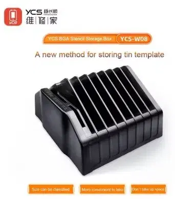 YCS-W08 Reballing Stencil Storage Box.