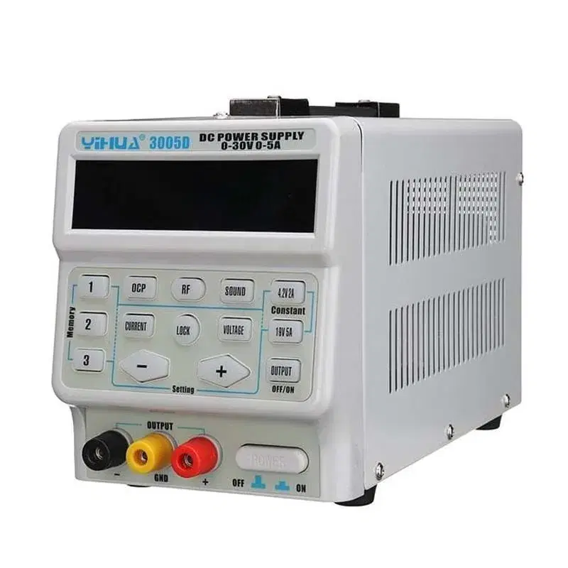YIHUA 3005D 30V 5A Digital Adjustable DC Power Supply.