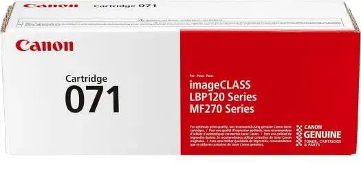 Canon 071 Toner Cartridge, Compatible to LBP122dw Laser Printer.