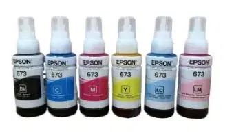 EPSON 673 Black Ink Bottle.