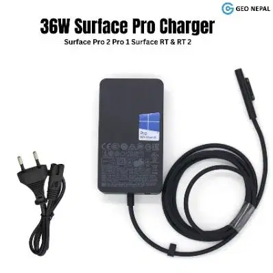 AD-MICROSOFT SURFACE PRO 36w Charger || Compatible With Surface Pro X 7 6 5 4 3 Go Tablet Power Supply 36W 1625 Ac Adapter Cord.