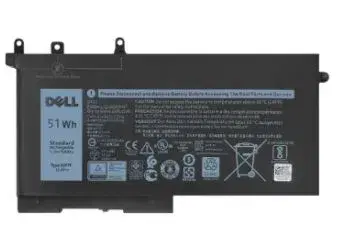 Dell E5480 93FTF Laptop Battery.