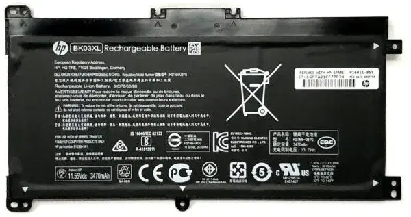 Hp BK03XL Laptop Battery.