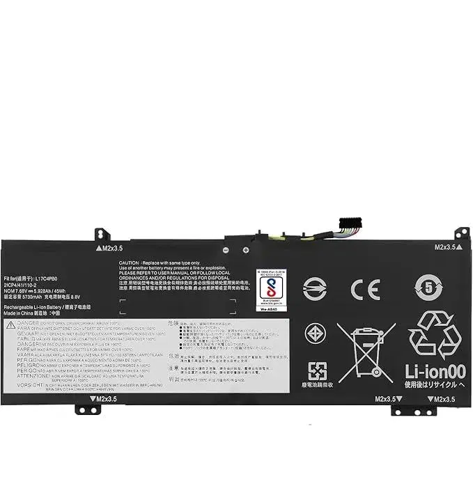 Lenovo L17C4PB0 Laptop Battery.