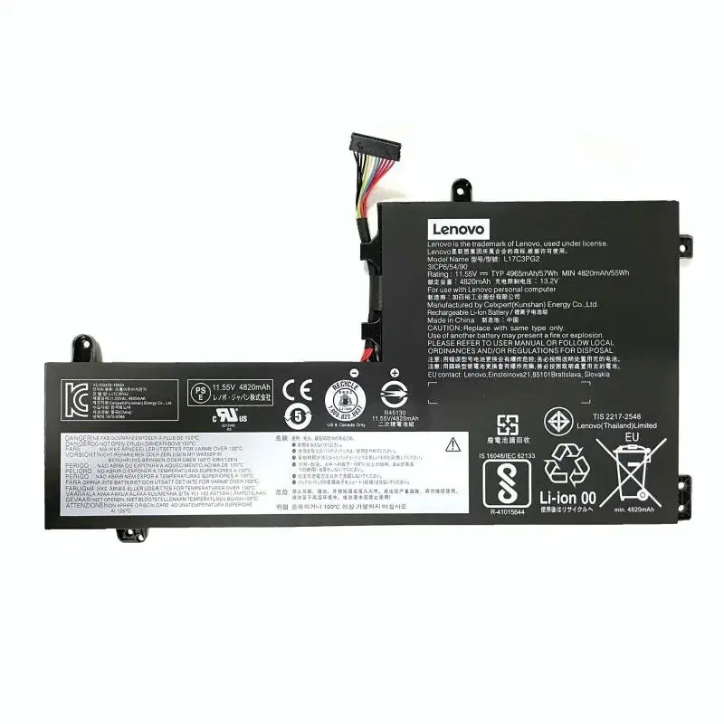 Lenovo L17M3PG3/L17C3PG2 Laptop Battery.