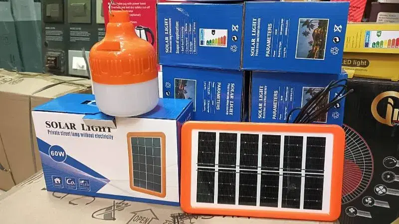 60W Private Street Light Without Electricity|| Solar Light.