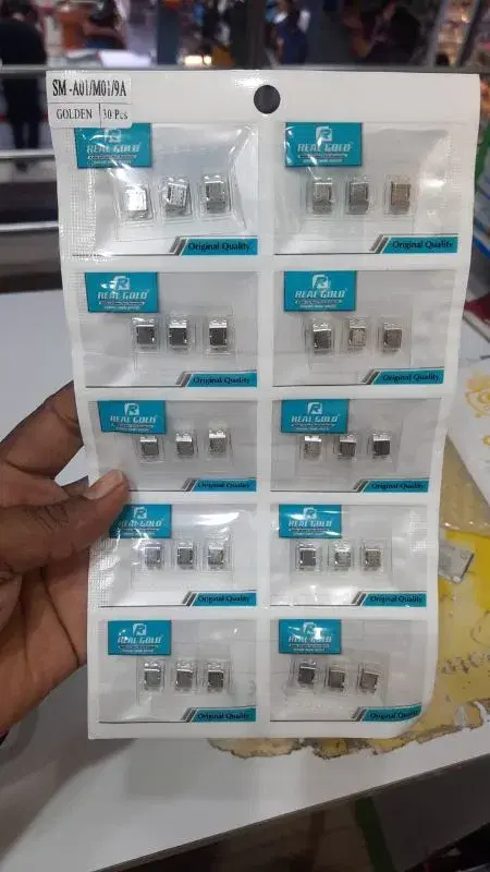 SM-A01/M01/9A Mini Real Gold Phone Connector.