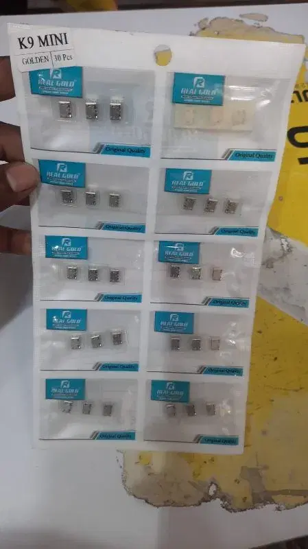 K9 Mini Real Gold Phone Connector.