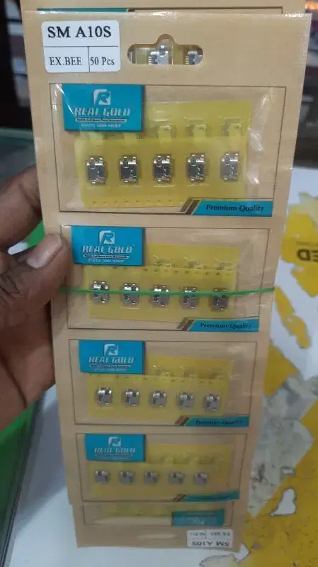 SM A10S Real Gold Phone Connector.