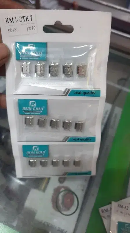 RM NOTE 7 Real Gold Phone Connector.
