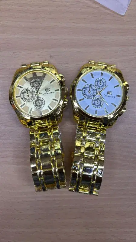 Golden Analog Watches for Mens
