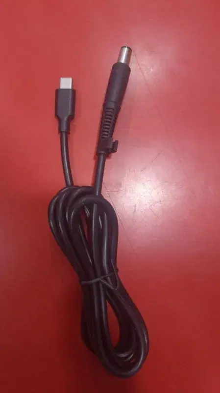 Type-C to Dell Big Pin DC Cable.