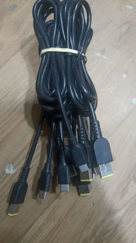 Type-C to Lenovo USB DC Cable.
