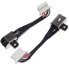 Dell 5370 DC port with cable.