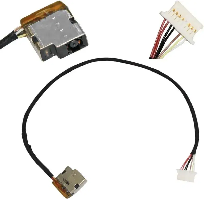 HP 15CS DC port with cable.