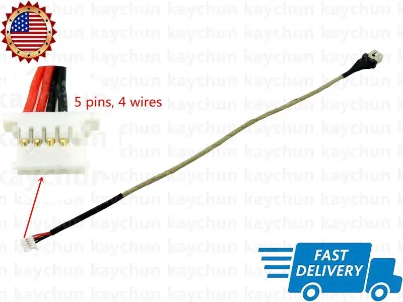 Lenovo Flex 4-1480 DC port with cable.