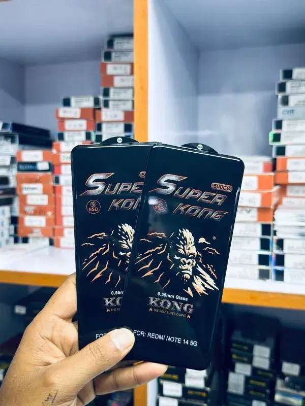 Super Kong 500cc Tempered Glass-0.55mm .