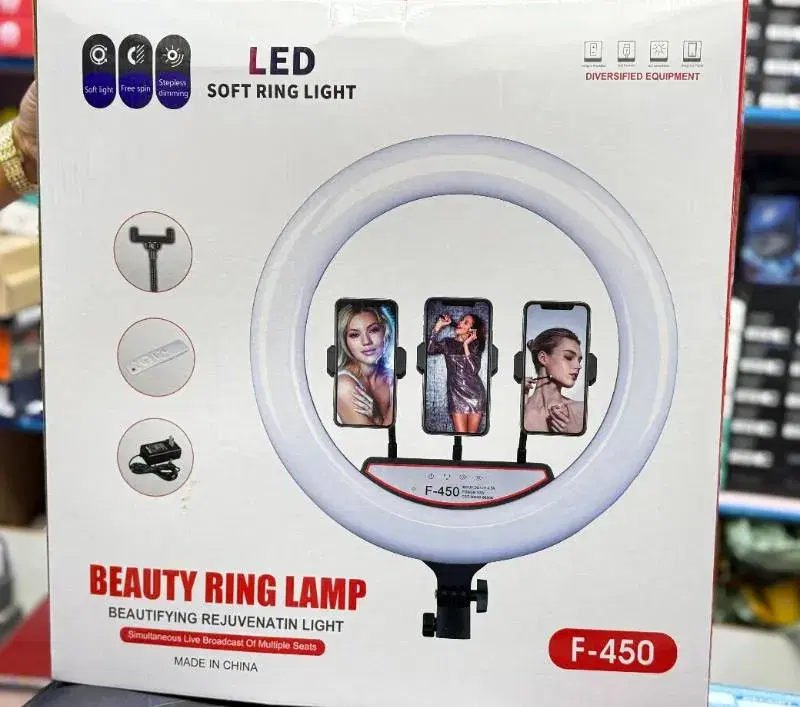 F-450 LED Beauty Ring Light-45CM.
