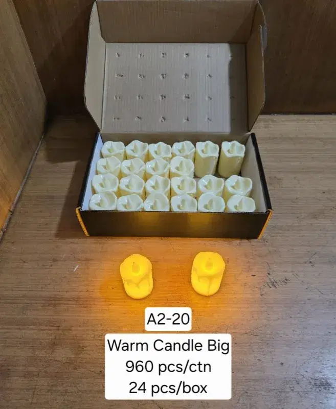Warm Candle Big Set Light.