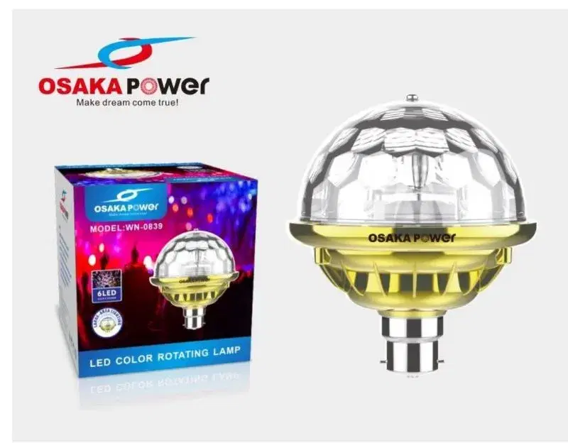 Osakapower WN-0839 LED Color Rotating Lamp.