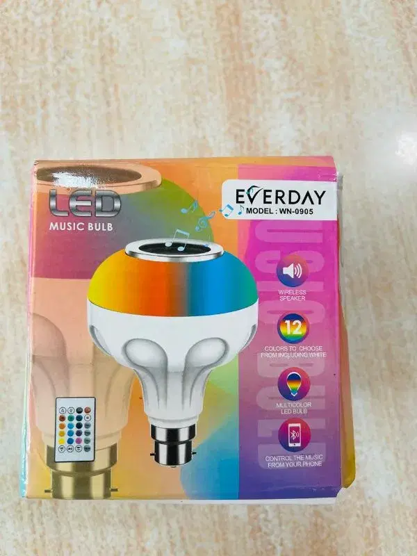 Everyday WN-0905 LED Multicolor Music Bulb.