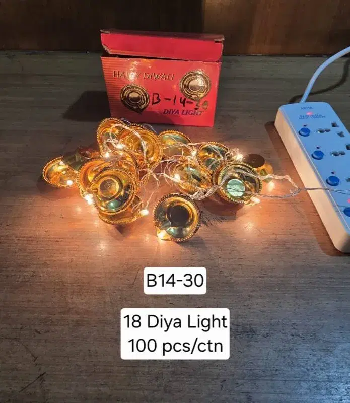 Happy Diwali Diya Light.