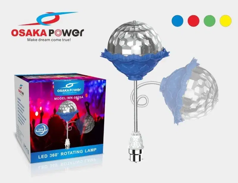 Osakapower WN-0825A LED 360 Degree Rotating Lamp.