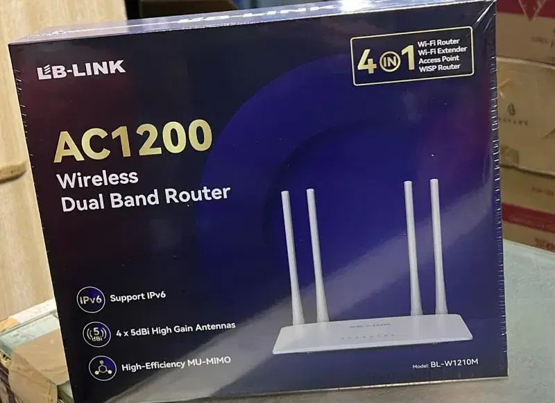 LB-Link BL-W1210M 4-in-1 AC1200 Wireless Dual Band Router.