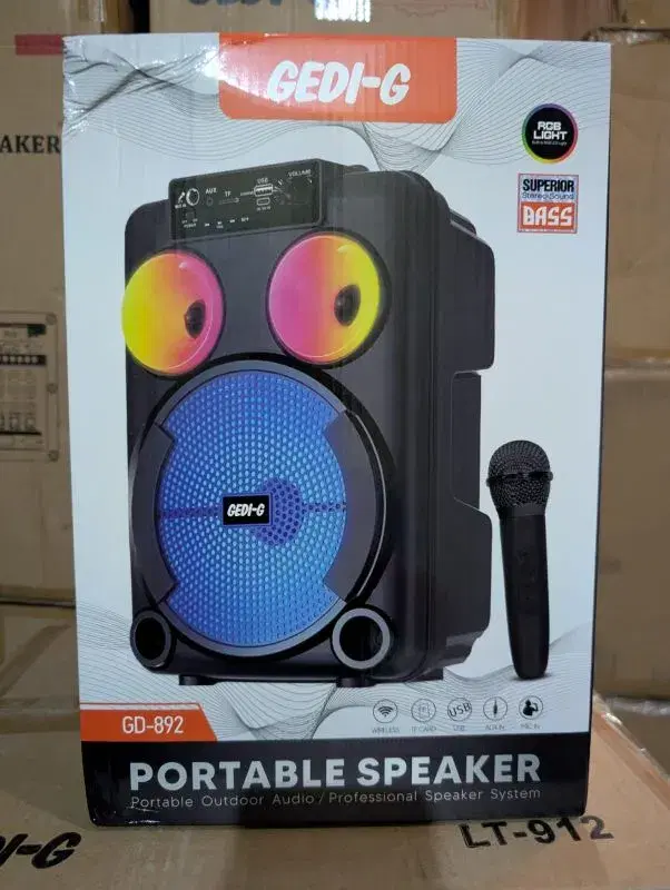 GEDI-G GD-892 8 Inch Professional Outdoor Speaker System.
