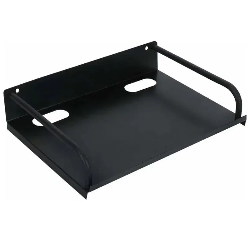 Heavy Duty TV Accessories Metal Wall Mount Shelf for Set-Top Box stand, WiFi Router, CCTV stand, TV Stand, Storage Shelf for Living Room, Multi-Purpose Organizer for Home & Office
