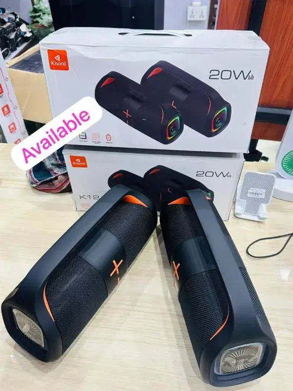 Kisonli K12 20W Bluetooth Wireless portable Speaker.